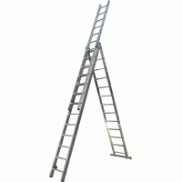 Драбина 3-секц. розкл. 3*13сх. 3,5-8,2м VHR P мет.розтяжка