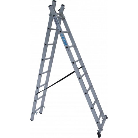 Драбина 2-секц. розкл. 2*8сх. 2,16-3,47м VHR Т