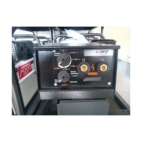 Апарат дугового зварювання з генераторною установкою FH9220W 3ф-7,8кВА/1ф-4,0кВт, звар.стр-220А, двиг.Honda-GX390, бак 6,2л