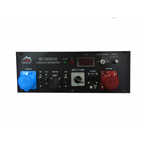 Генераторна установка SC13000-III 3ф 13 кВА, ел.старт, бак-45л