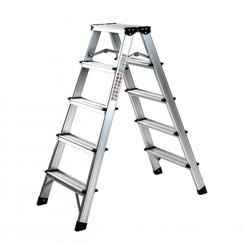 Стремянка 5сх. верх.сх. 0,98м, двостороння