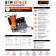 Швонарізчик GF16-LC дв. Loncin G390F, 13к.с., круг 400мм в комплекті
