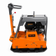 Віброплита GPC330-LCRH, з гідравлічним реверсом,Loncin G390F 14к.с., 300кг, розмір плити 835*680, лита плита