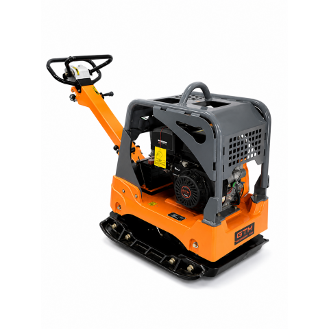Віброплита GPC400-LCRH, з гідравлічним реверсом,Loncin G390FD 13к.с., 405кг, розмір плити 900*650, лита плита з інтегрованим вібромеханізмом