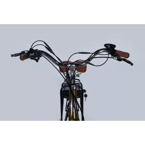 Велосипед з електроприводом 28" AL Dorozhnik eCORAL DD FR рама-19" 48B 13А*г 500Вт бронзовий 2026
