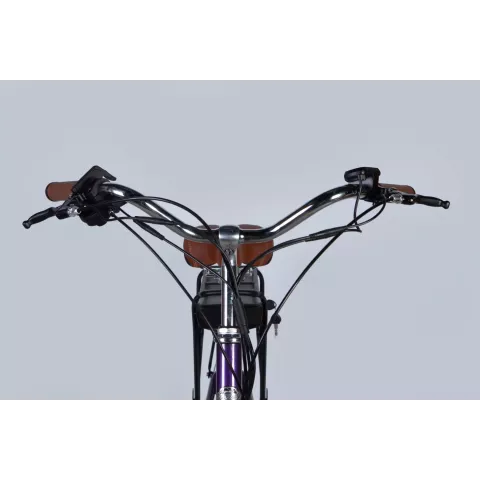 Велосипед з електроприводом 28" AL Dorozhnik eCORAL DD FR рама-19" 48B 13А*г 500Вт фіолетово-синій 2026