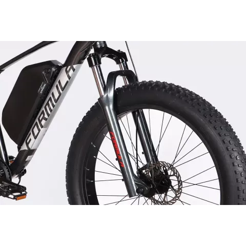 Велосипед з електроприводом 26" AL Formula ePALADIN DD FR рама-17" 48B 15.6А*г 500Вт темно-сріблястий 2026