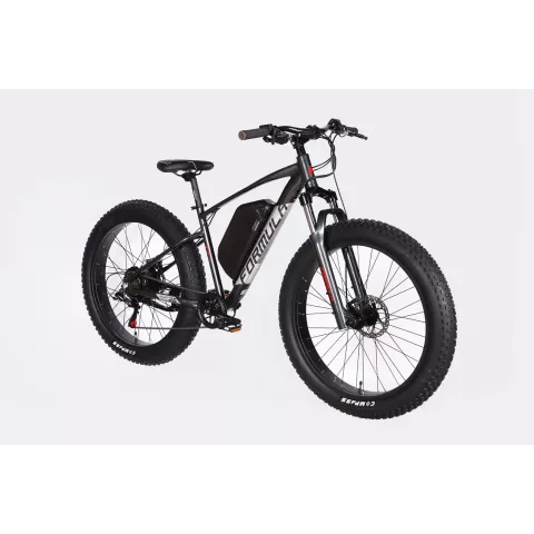Велосипед з електроприводом 26" AL Formula ePALADIN DD FR рама-17" 48B 15.6А*г 500Вт темно-сріблястий 2026