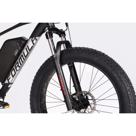 Велосипед з електроприводом 26" AL Formula ePALADIN DD FR рама-17" 48B 15.6А*г 500Вт чорний (матовий) 2026