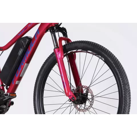 Велосипед з електроприводом 27.5" AL Formula eALPINA DD FR рама-17" 36B 12.5А*г 500Вт рожево-синій 2026