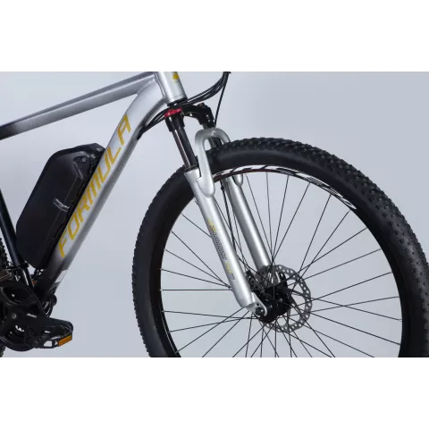 Велосипед з електроприводом 29" AL Formula eF-1 DD CS рама-21" 48B 12.5А*г 500Вт сріблясто-чорний 2026