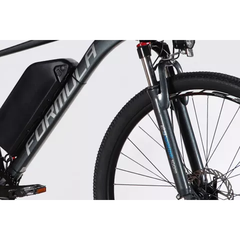 Велосипед з електроприводом 29" AL Formula eZEPHYR 3.0 DD CS рама-19" 48 B 20 А*г 500 Вт темно-сірий 2026