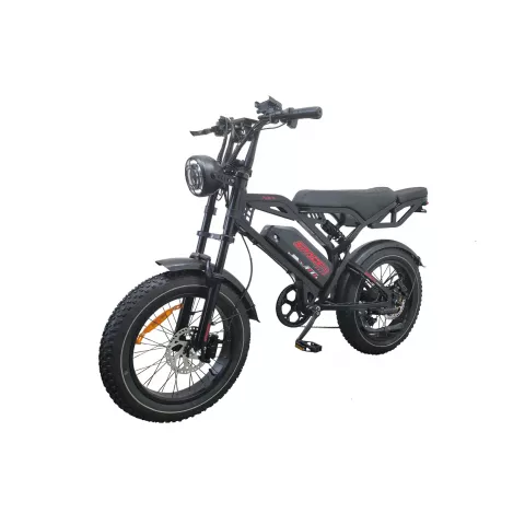 Велосипед з електроприводом 20" ST SPACE POLARIS (new) DD FR рама-21" 48 B 15 А*г 1000 Вт чорний 2026