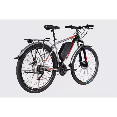 Велосипед з електроприводом 29" AL SPACE ePHAETON DD FR рама-20" 48 B 17.5 А*г 500 Вт сіро-сріблястий 2026
