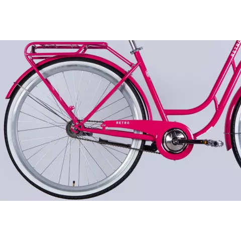 Велосипед ST 28" Dorozhnik RETRO Velosteel рама-19" рожевий 2025