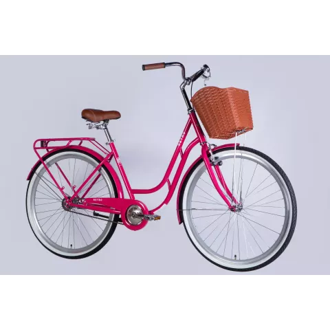 Велосипед ST 28" Dorozhnik RETRO Velosteel рама-19" рожевий 2025