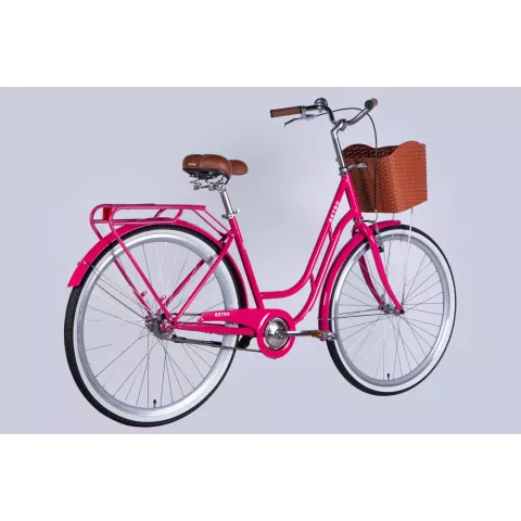 Велосипед ST 28" Dorozhnik RETRO Velosteel рама-19" рожевий 2025