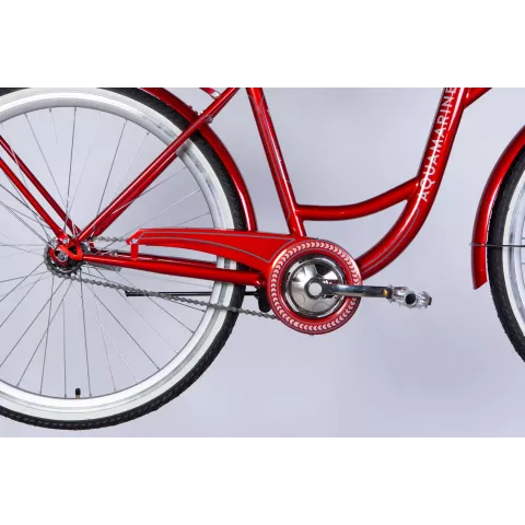 Велосипед ST 28" Dorozhnik AQUAMARINE BH рама-19" бордовий 2026