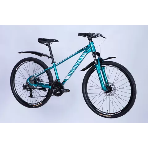 Велосипед AL 26" Discovery BASTION DD CS рама-13" бірюзовий 2025
