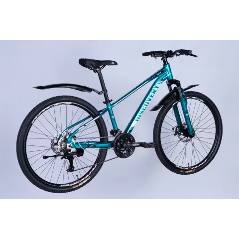 Велосипед AL 26" Discovery BASTION DD CS рама-13" бірюзовий 2025