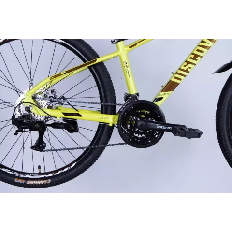 Велосипед AL 26" Discovery BASTION DD CS рама-13" жовтий 2025