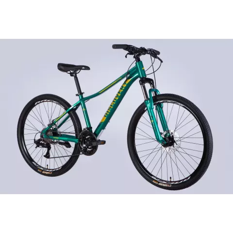 Велосипед AL 26" Discovery MYSTIQUE DD CS рама-15" зелений 2025