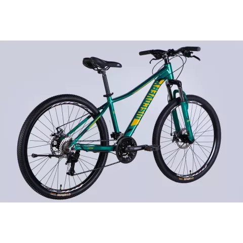 Велосипед AL 26" Discovery MYSTIQUE DD CS рама-15" зелений 2025
