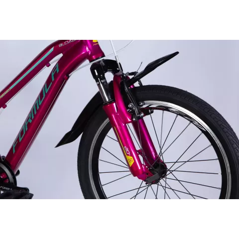 Велосипед AL 20" Formula BLACKWOOD Vbr FR рама-11" малиновий 2026