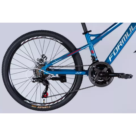 Велосипед AL 24" Formula BLACKWOOD DD FR рама-12,5" синій 2026