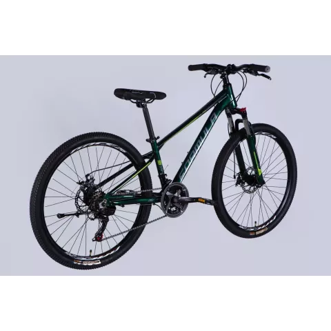 Велосипед AL 26" Formula MOTION DD FR рама-13" зелений 2026