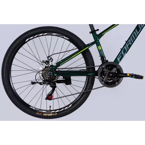 Велосипед AL 26" Formula MOTION DD FR рама-13" зелений 2026