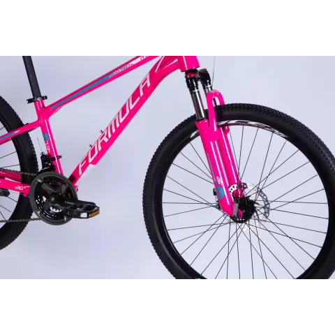 Велосипед AL 26" Formula MOTION DD FR рама-13" рожевий з білим 2026