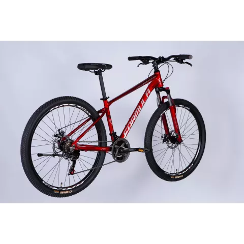 Велосипед AL 27.5" Formula MOTION DD FR рама-16" червоний з сірим 2026