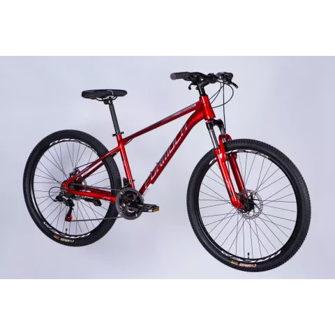 Велосипед AL 27.5" Formula MOTION DD FR рама-16" червоний з сірим 2026