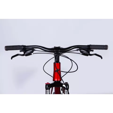 Велосипед AL 27.5" Formula MOTION DD FR рама-16" червоний з сірим 2026