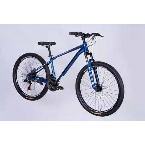 Велосипед AL 27.5" Formula MOTION DD FR рама-16" синiй з чорним 2026