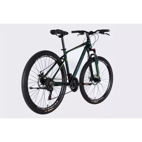 Велосипед AL 27.5" Formula MOTION DD FR рама-18" зелений 2026