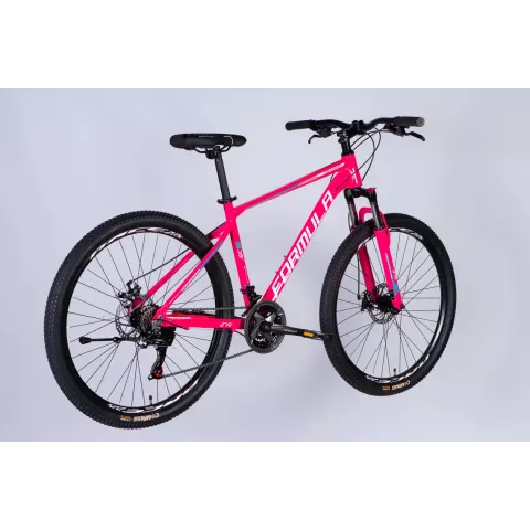 Велосипед AL 27.5" Formula MOTION DD FR рама-18" рожевий з білим 2026