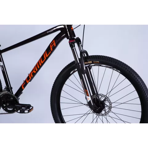Велосипед AL 27.5" Formula THOR DD CS рама-16" мідно-чорний з помаранчевим 2026