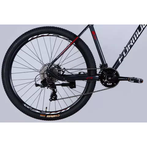 Велосипед AL 27.5" Formula THOR DD CS рама-18" чорний зі сріблястим 2026