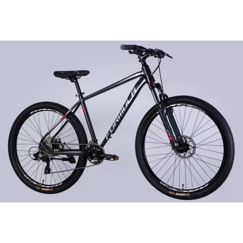Велосипед AL 27.5" Formula THOR DD CS рама-18" чорний зі сріблястим 2026
