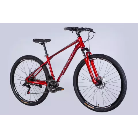 Велосипед AL 29" Formula MOTION DD FR рама-17" червоний з сірим 2026
