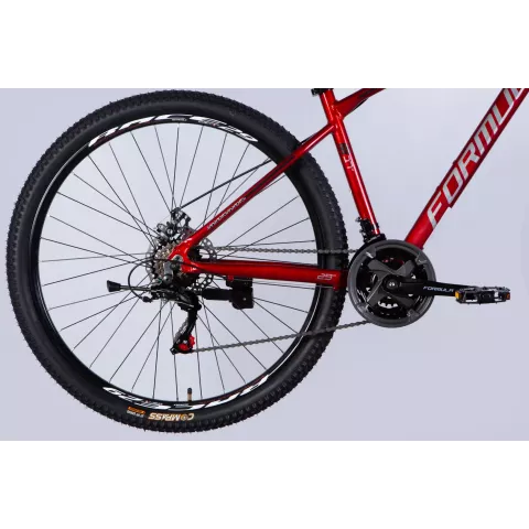 Велосипед AL 29" Formula MOTION DD FR рама-17" червоний з сірим 2026