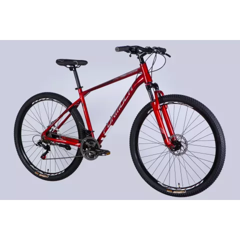 Велосипед AL 29" Formula MOTION DD FR рама-19" червоний з сірим 2026