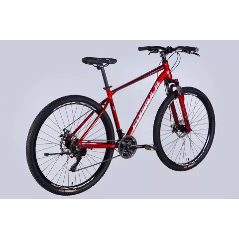 Велосипед AL 29" Formula MOTION DD FR рама-19" червоний з сірим 2026