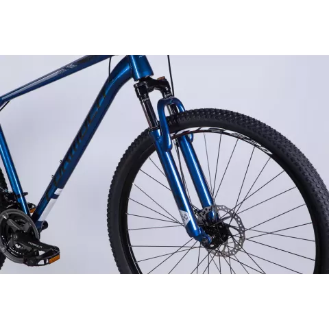 Велосипед AL 29" Formula MOTION DD FR рама-19" синiй з чорним 2026