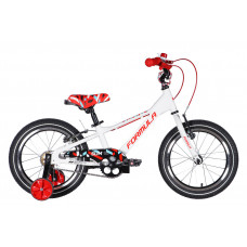 Велосипед AL 16 Formula Kid SLIM Vbr FR рама-8,5 білий з червоним 2026
