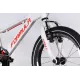Велосипед AL 16" Formula Kid SLIM Vbr FR рама-8,5" білий з червоним 2026