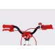 Велосипед AL 16" Formula Kid SLIM Vbr FR рама-8,5" білий з червоним 2026