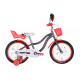 Велосипед ST 18" Formula Kid ALICIA BH рама-9" сірий з білим та кораловим 2026